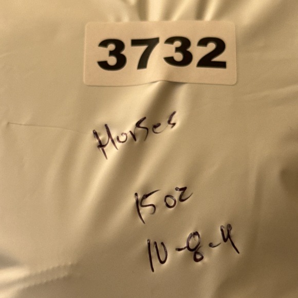 Vintage BonWorth Horse Print Fleece Jacket Womens XS Brown Full Zip Equestrian - Picture 10 of 10